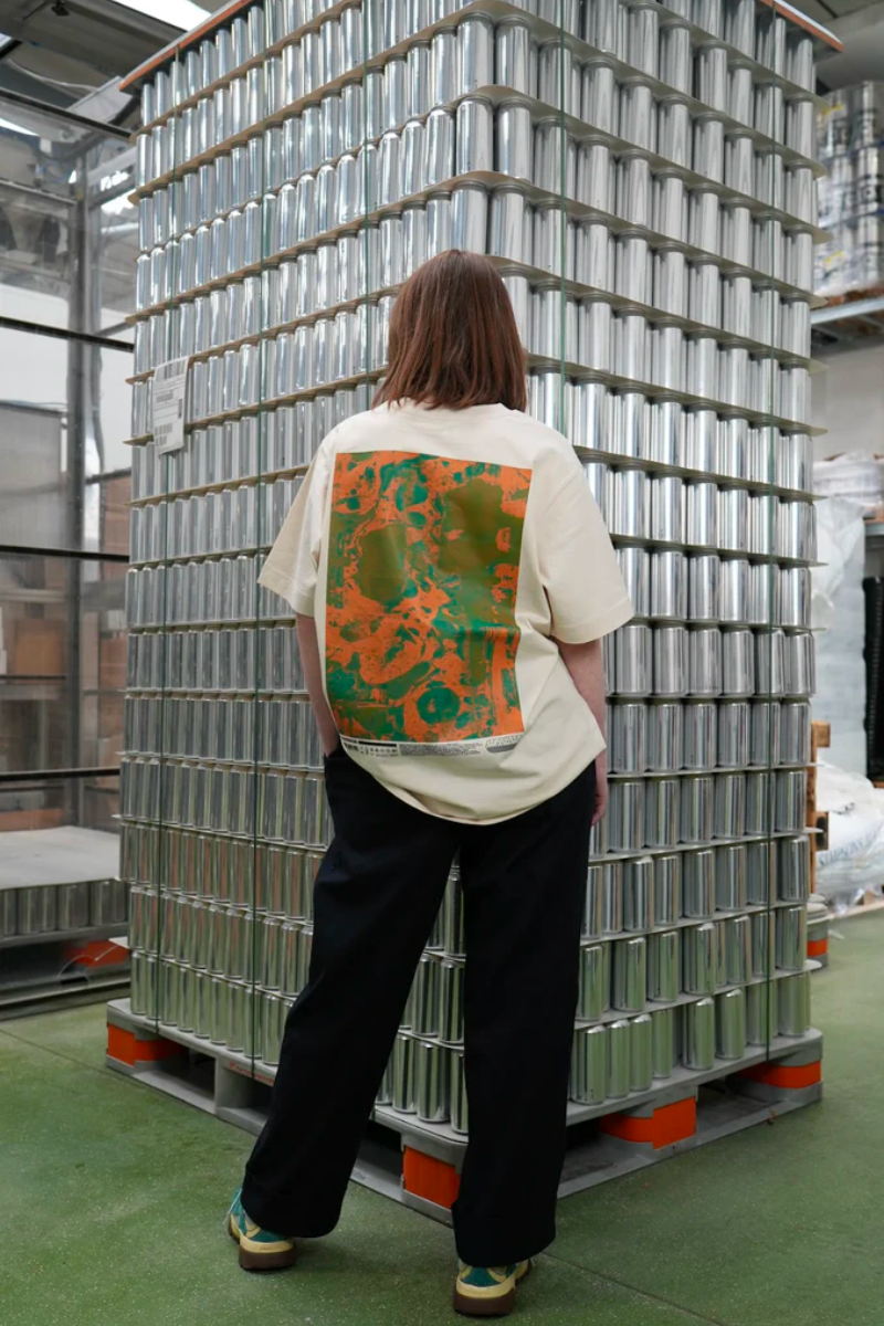 Cloudwater x WAWWA Terrain Tee (Natural)