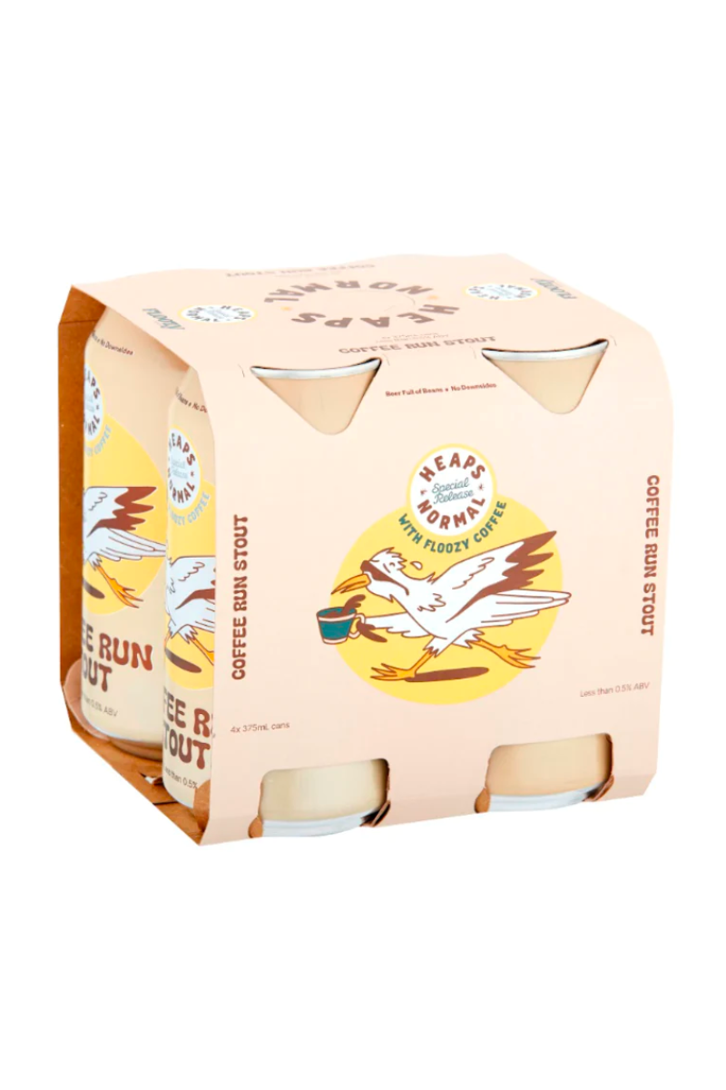 Heaps Normal Coffee Run Stout 4 Pack