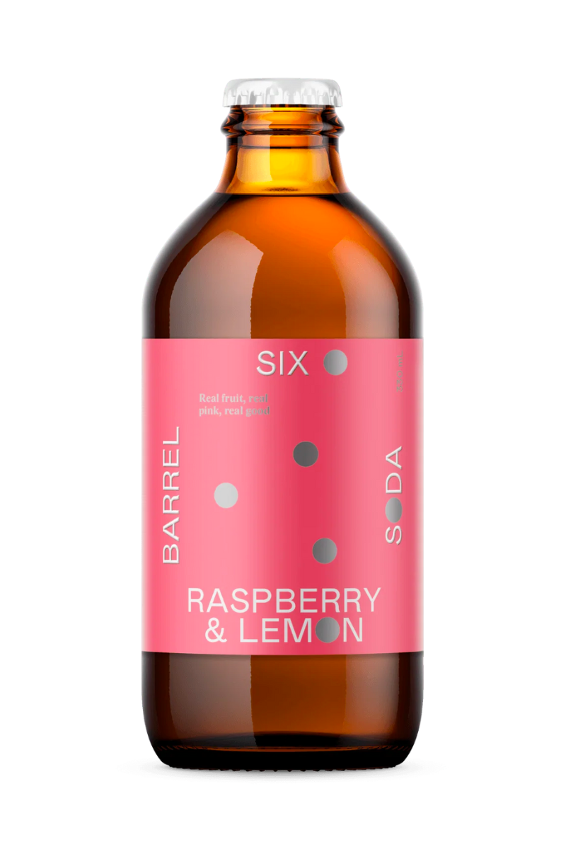 Six Barrel Raspberry Lemon Soda