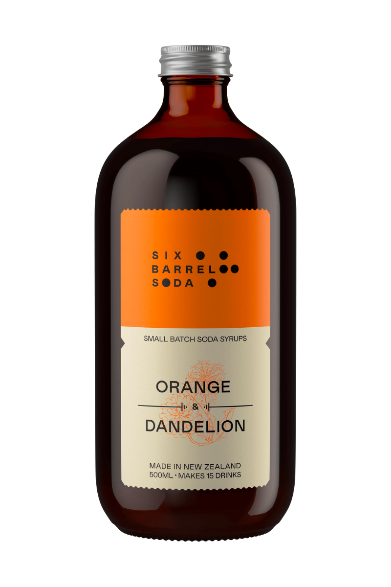 Six Barrel Orange & Dandelion Syrup