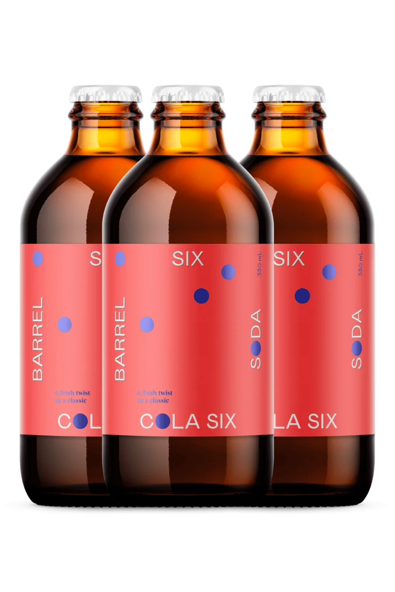 Six Barrel Cola Six Soda 3 Pack