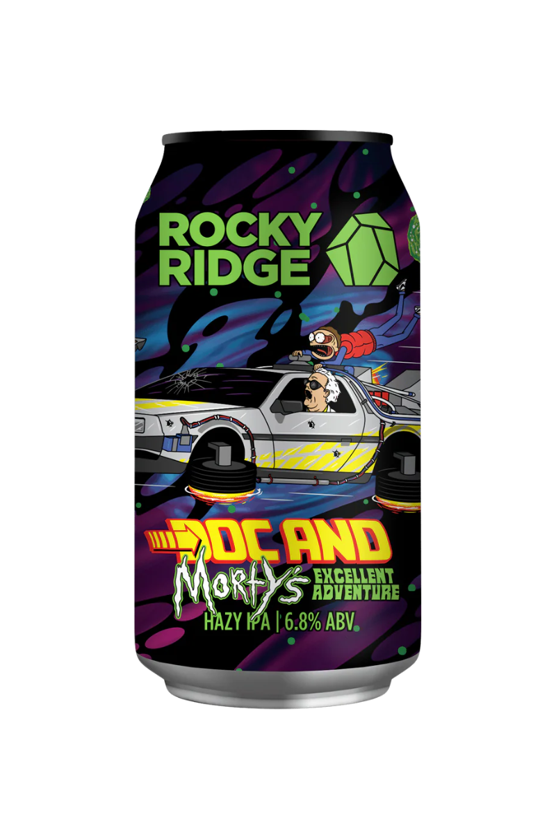 Rocky Ridge Doc & Morty's Excellent Adventure Hazy IPA