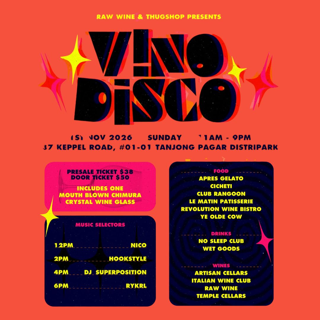 Sun 1 Nov: Vino Disco