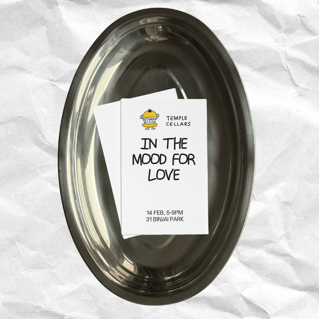 Sat 14 Feb: Between Buns + Temple Cellars In the Mood for Love