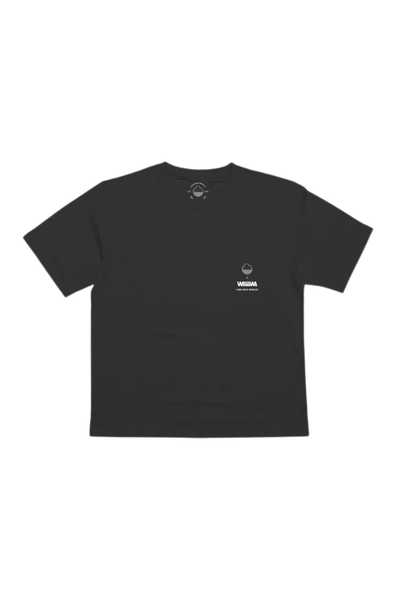 Cloudwater x WAWWA Radius Tee (Black)