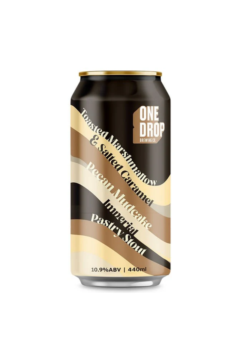 One Drop Toasted Marshmallow & Salted Caramel Pecan Mudcake Imperial Pastry Stout