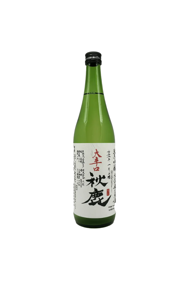 Akishika Okarakuchi Junmai Ginjo Muroka Nama Genshu 1.8L