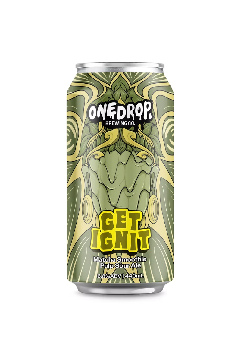 One Drop Get Ignit Matcha Smoothie Pulp Sour Ale