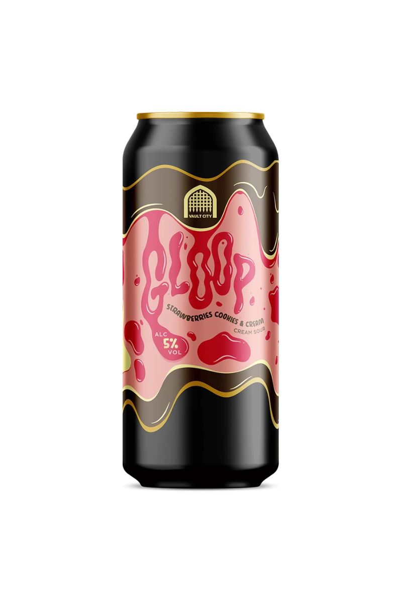 Vault City GLOOP Strawberries Cookies and Cream Smoothie Sour