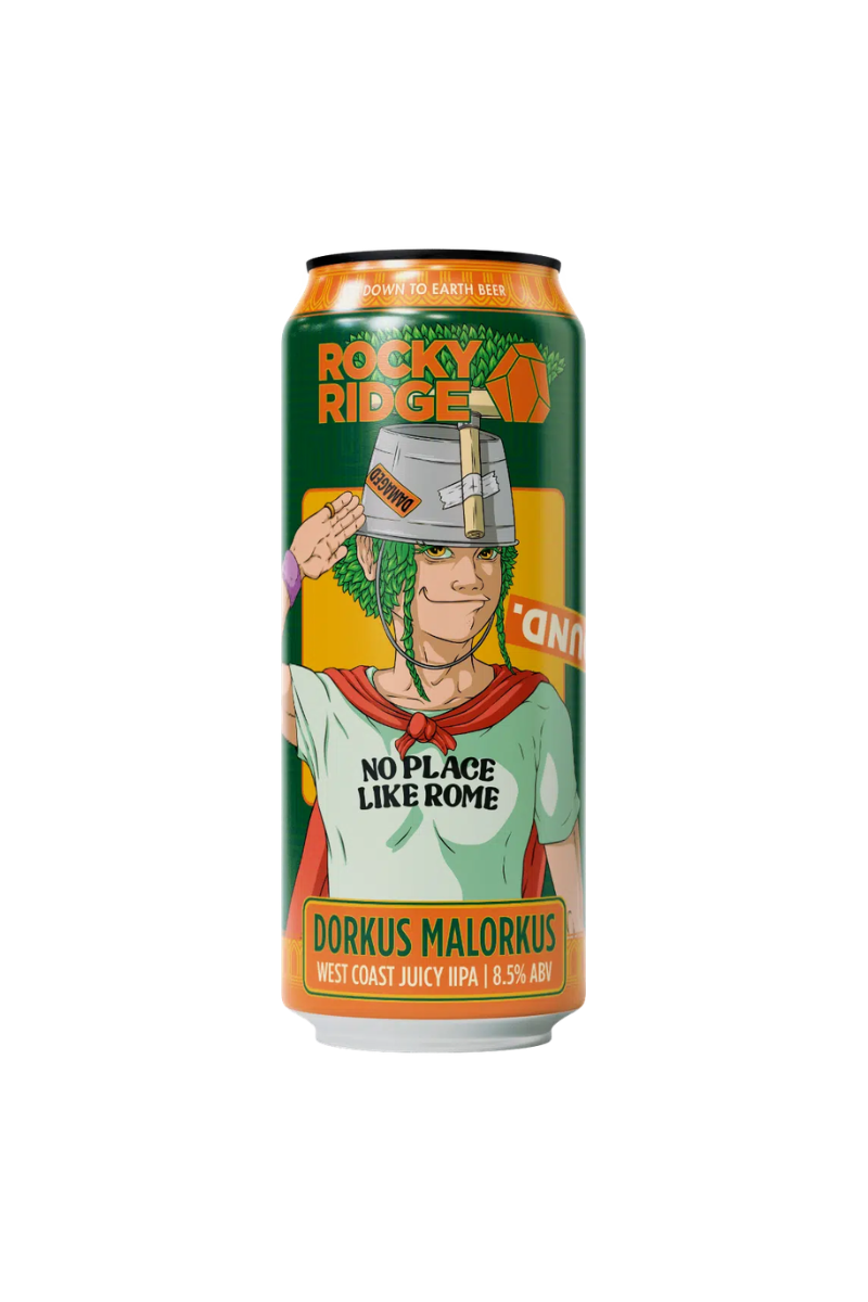 Rocky Ridge x Found Dorkus Malorkus West Coast Double IPA