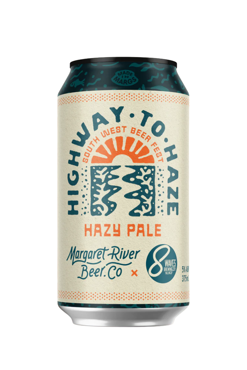 Margaret River x 8 Waves Highway to Haze Pale Ale