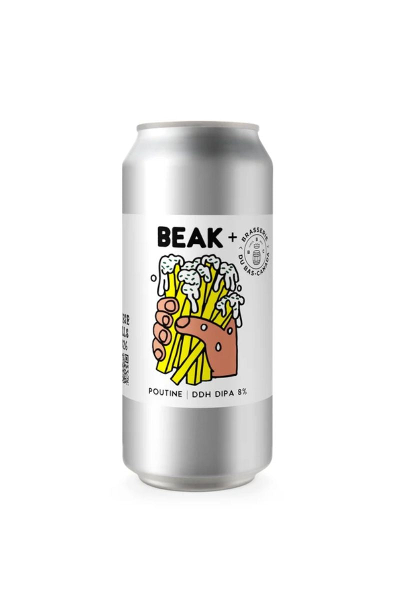 BEAK x Brasserie du Bas-Canada Poutine New England Double IPA