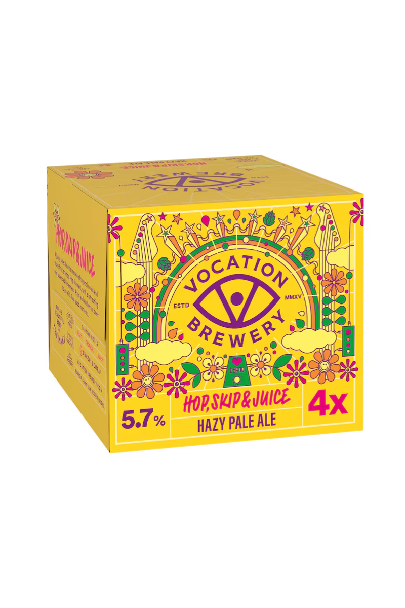 Vocation Hop, Skip & Juice Hazy Pale Ale 4-Pack