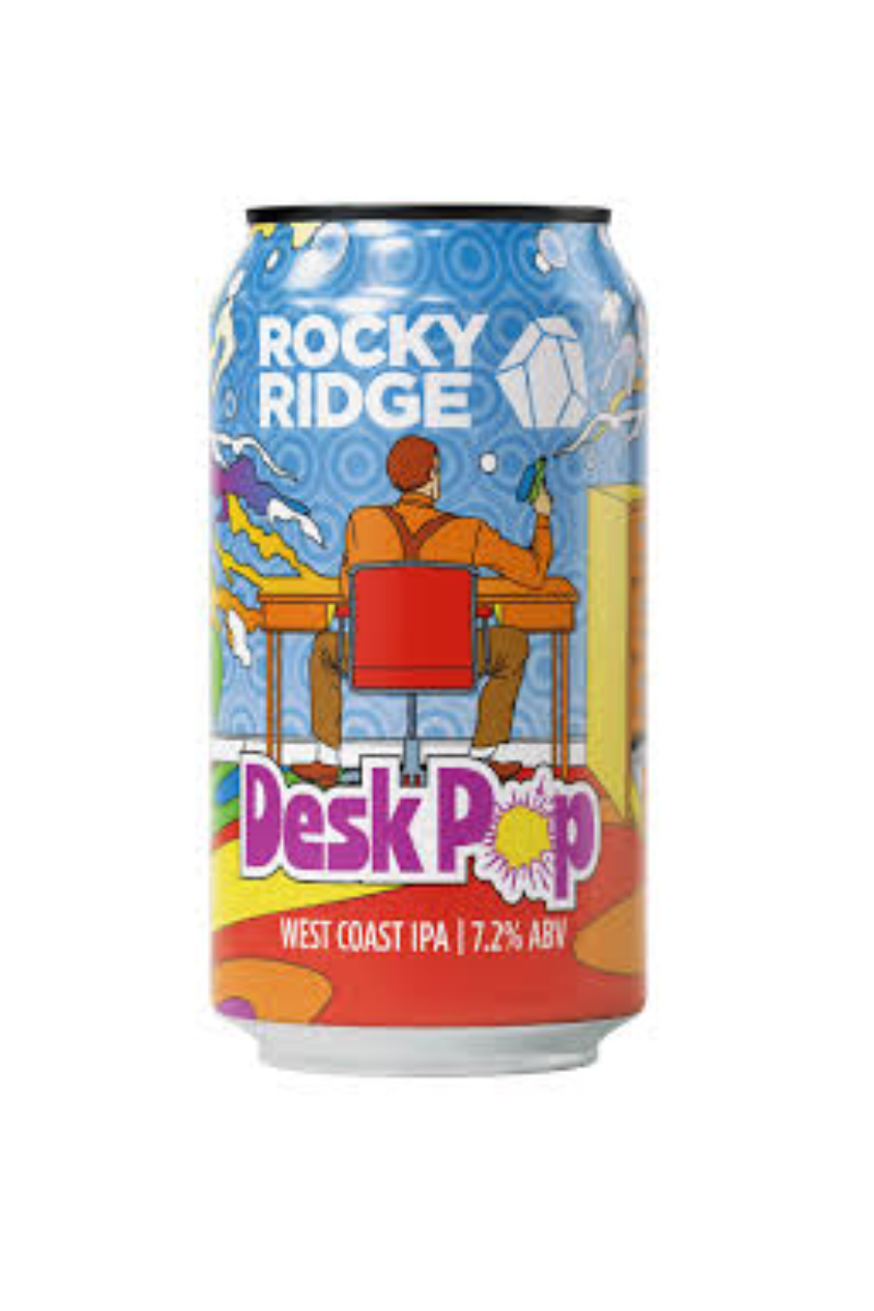 Rocky Ridge Desk Pop West Coast IPA