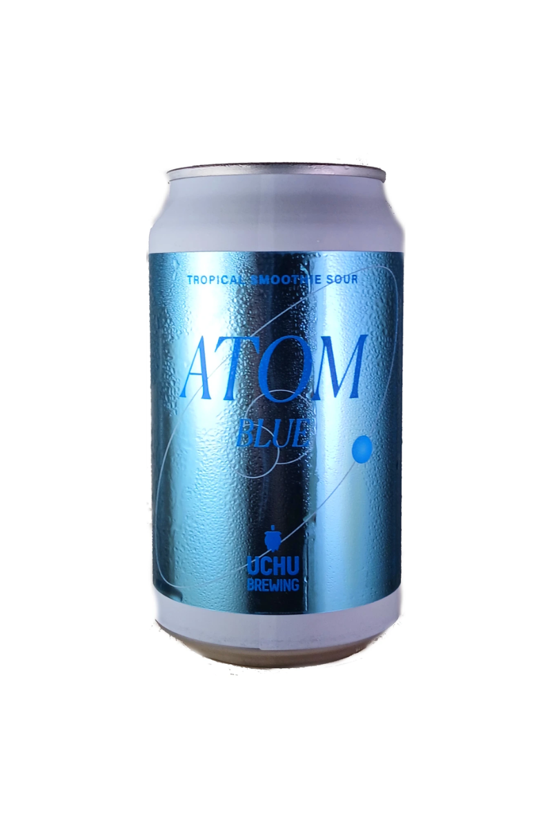 Uchu Atom Blue Pineapple & Banana Tropical Smoothie Sour