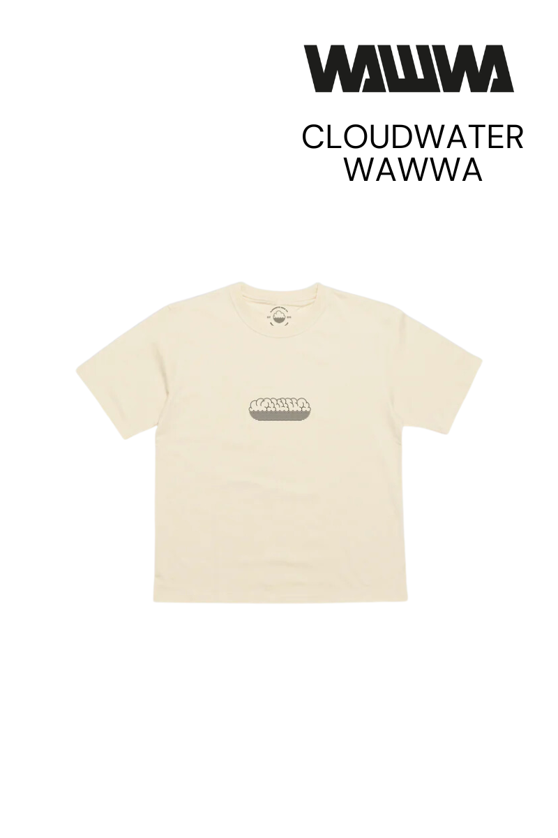 Cloudwater x WAWWA One Mile Radius Tee Shirt