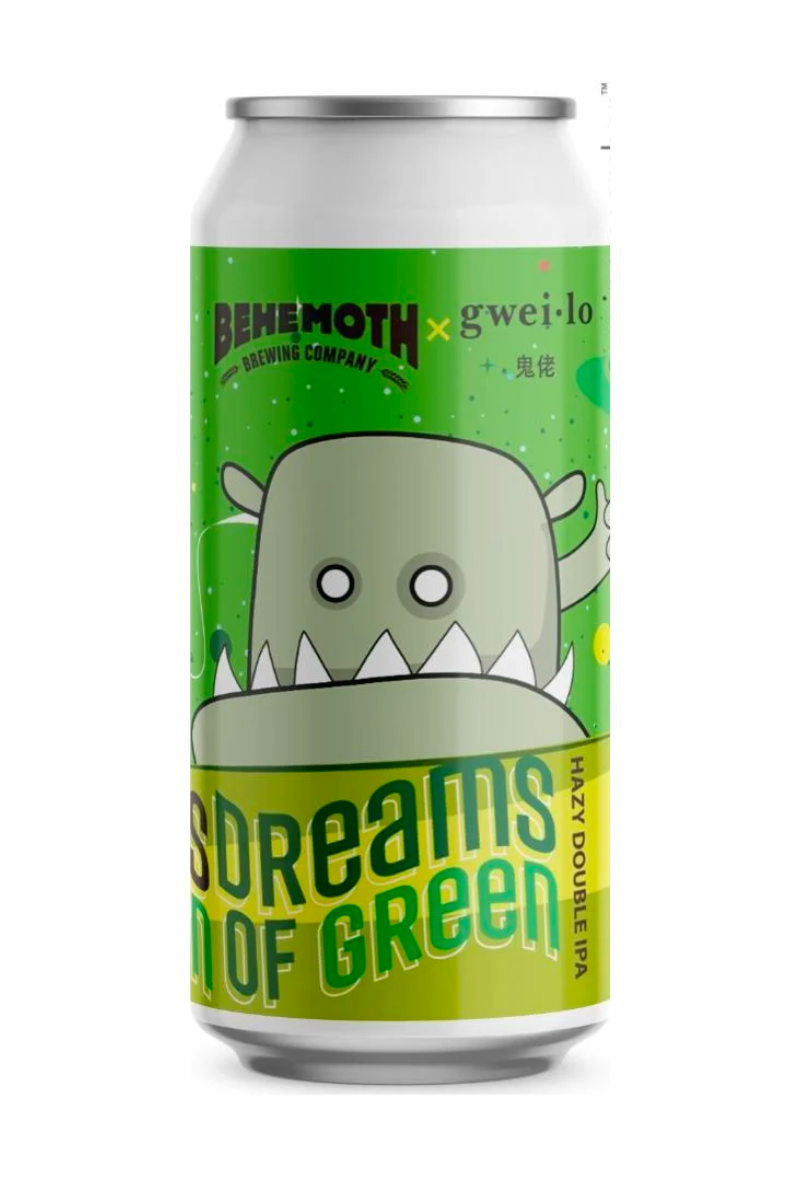 Behemoth x Gweilo Dreams of Green Hazy Double IPA