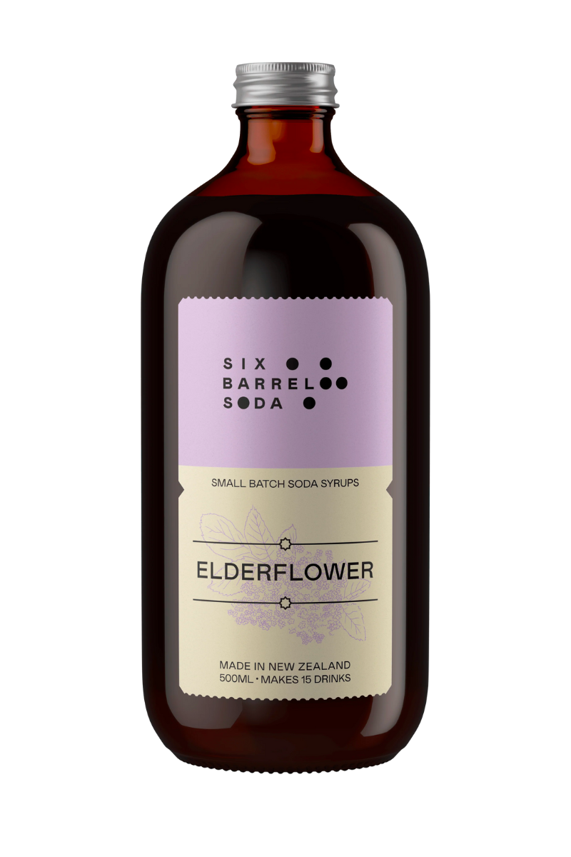 Six Barrel Elderflower Syrup