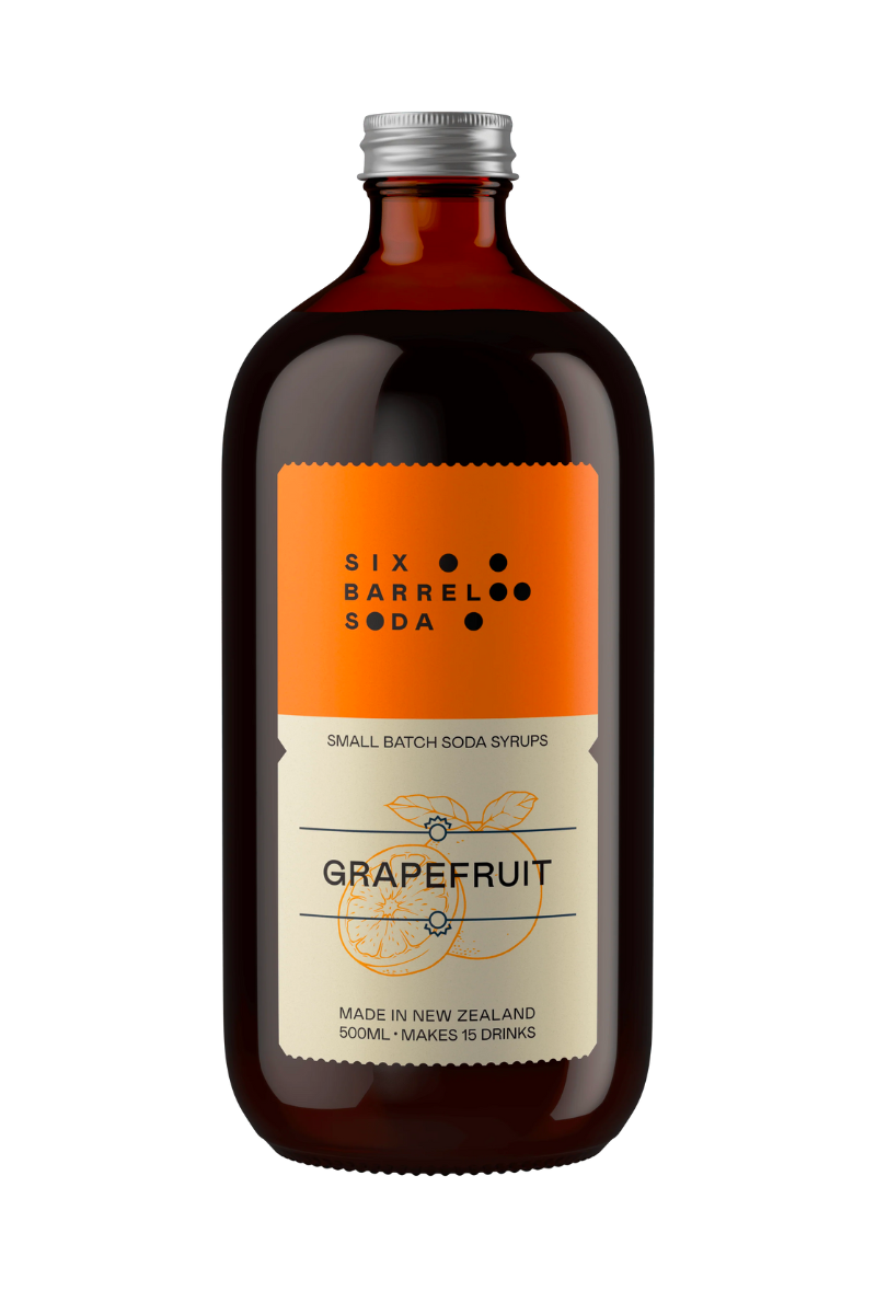 Six Barrel Grapefruit Soda Syrup