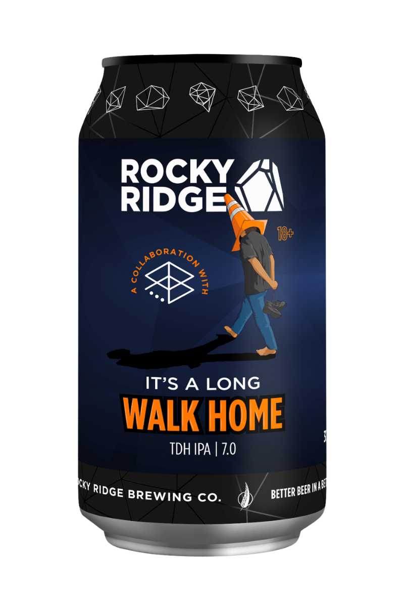 Rocky Ridge x Range It's a Long Walk Home TDH IPA
