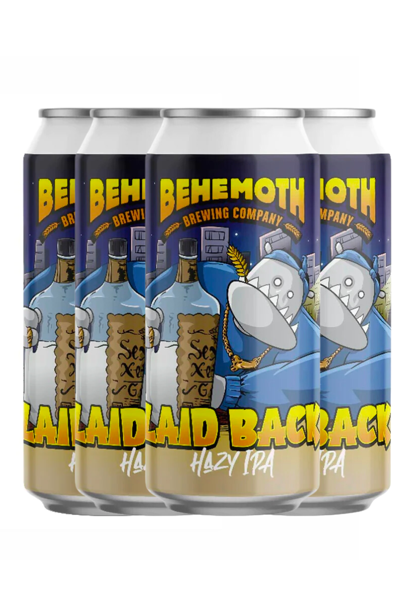 Behemoth Laid Back Hazy IPA 4 Pack