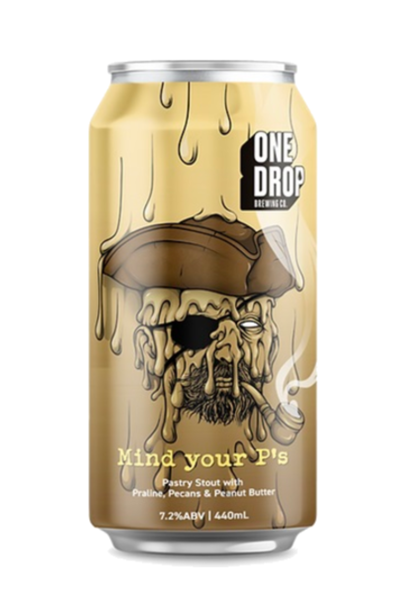 One Drop Mind Your P's Pastry Stout With Praline, Pecans & Peanut Butter