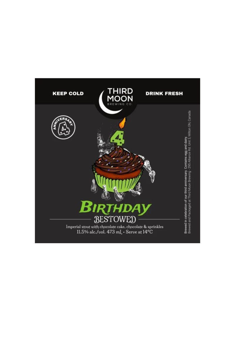 Third Moon Bestowed – Birthday (4th Anniversary) Imperial Stout