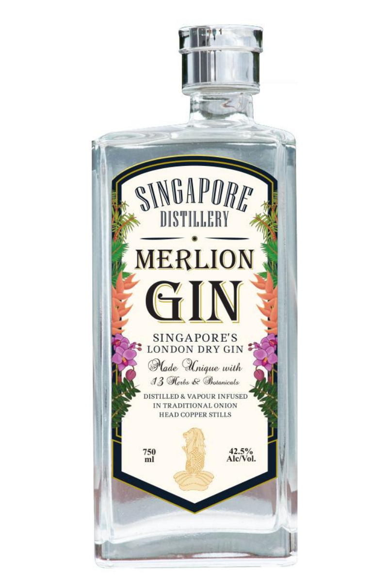Singapore Distillery Merlion Gin - Temple Cellars
