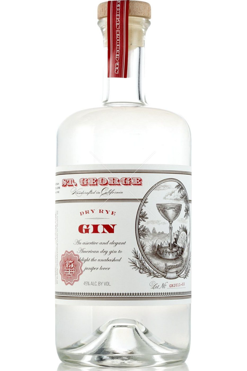 St. George Dry Rye Gin - Temple Cellars